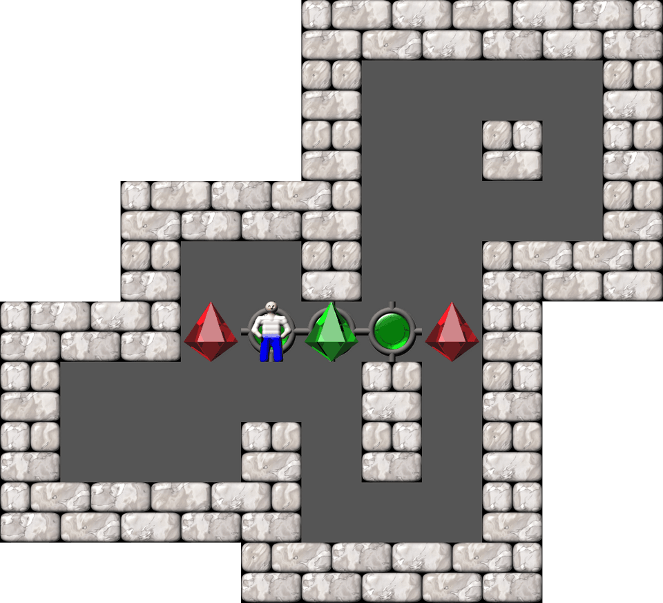 Sokoban Funny Template Levels level 72